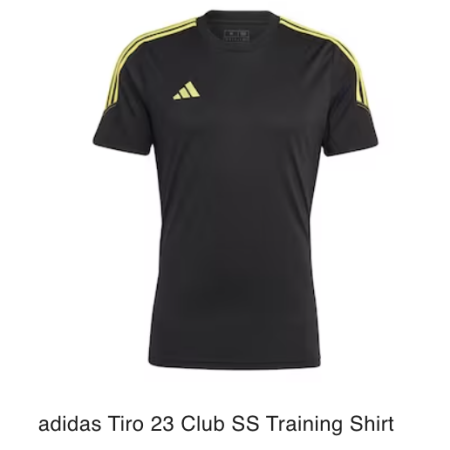 Adidas Tiro 23 Competition SS Shirt Yellow Strip 